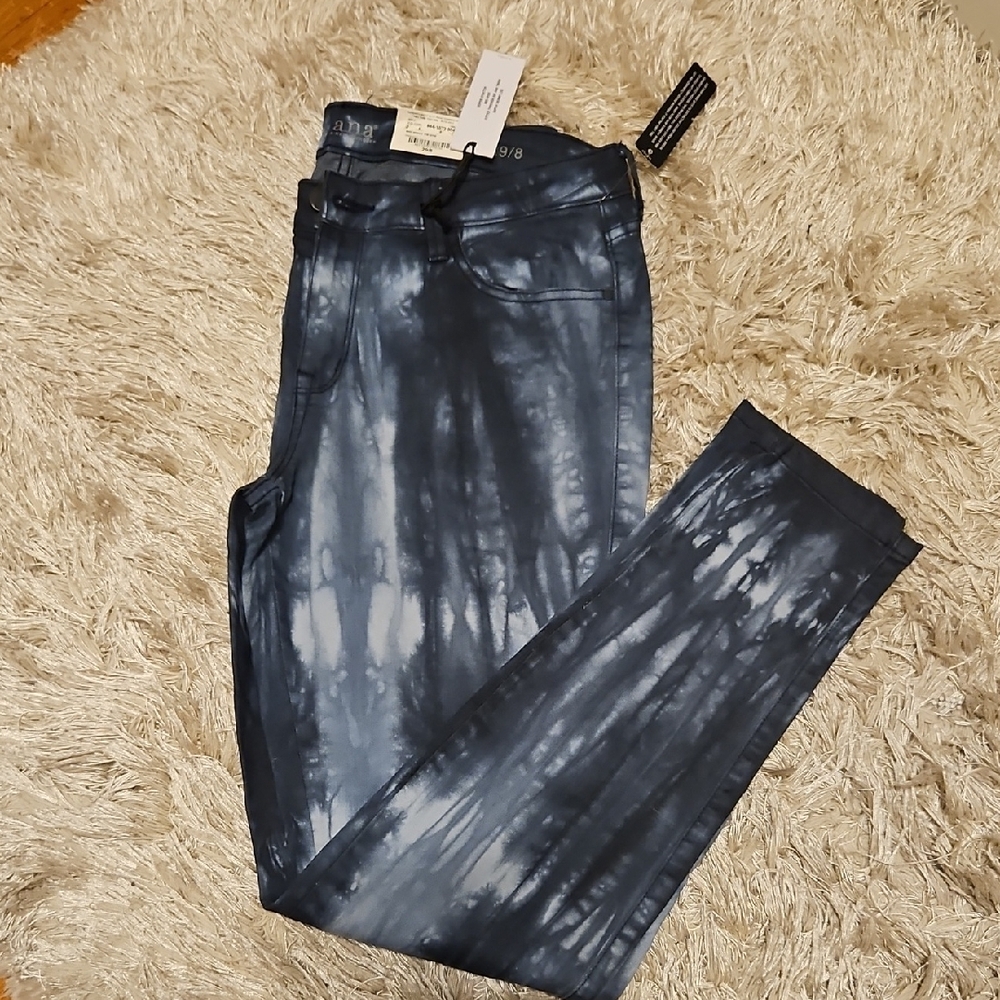 Blue Tie-Dye Women's Jeans